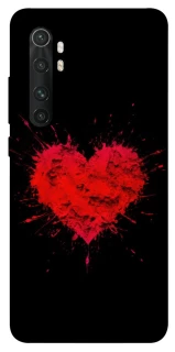 Чехол на Xiaomi Mi Note 10 Lite Splash heart фото 1 из 1
