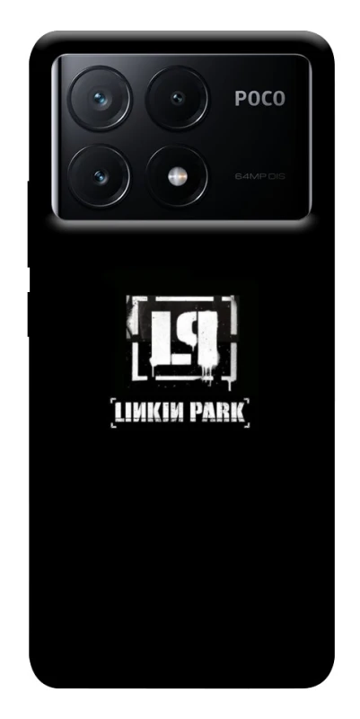 Чохол на Xiaomi Poco X6 Linkin Park logo ver.4 фото 1 з 1