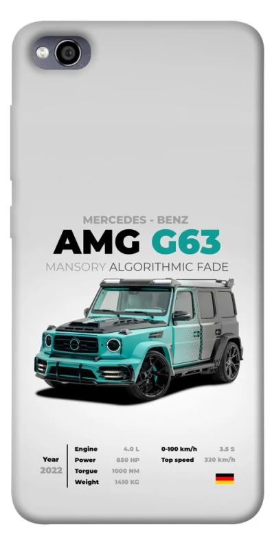 Чехол на Xiaomi Redmi 4a Mint amg G63 фото 1 из 1
