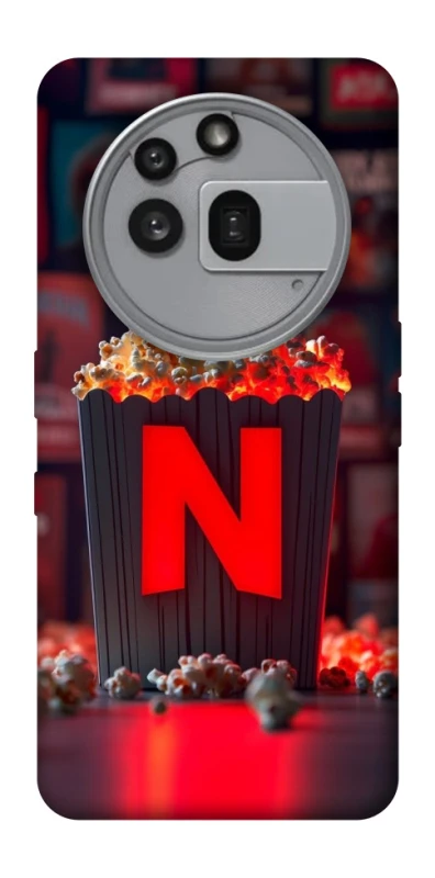 Чохол на Nothing Phone (3a) Pro Netflix and popcorn фото 1 з 1