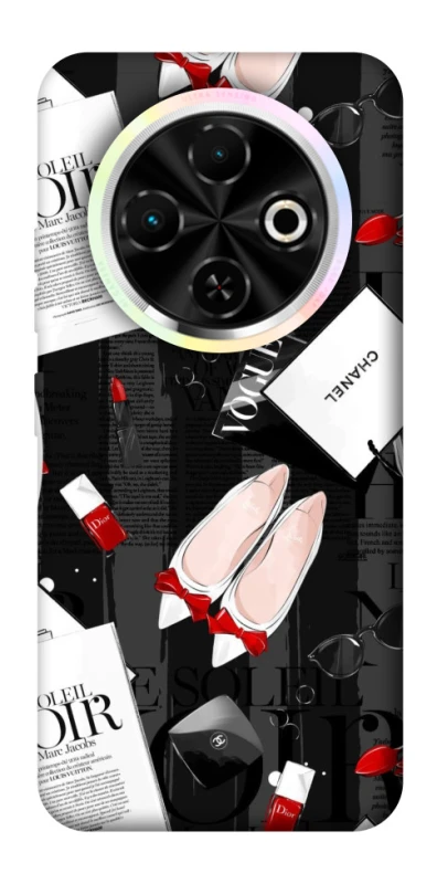 Чехол на TECNO Spark 30C Fashion collage ver.4 фото 1 из 1