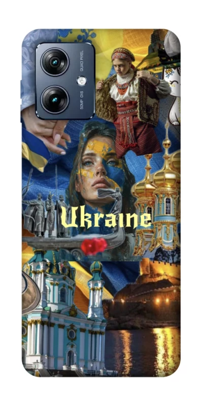 Чохол на Motorola Moto G54 Power Ukraine style ver.3 фото 1 з 1