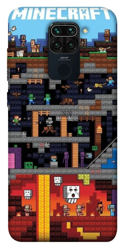 Чохол на Xiaomi Redmi Note 9 / Redmi 10X Minecraft фото 1 з 1