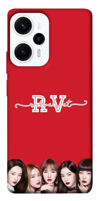 Чохол на Xiaomi Poco F5 / Note 12 Turbo RED VELVET v3 фото 1 з 1