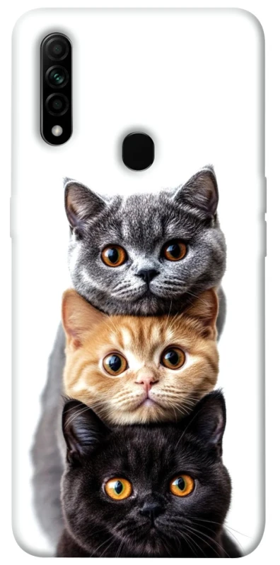 Чохол на Oppo A31 Гарні котики фото 1 з 1