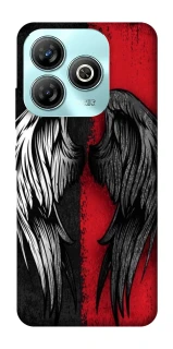 Чехол на ZTE Blade A75 4G Angel and Devil фото 1 из 1