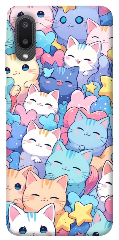 Чехол на Samsung Galaxy A02 Funny Kittens ver.3 фото 1 из 1