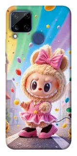 Чохол на Realme C15 Labubu rainbow фото 1 з 1