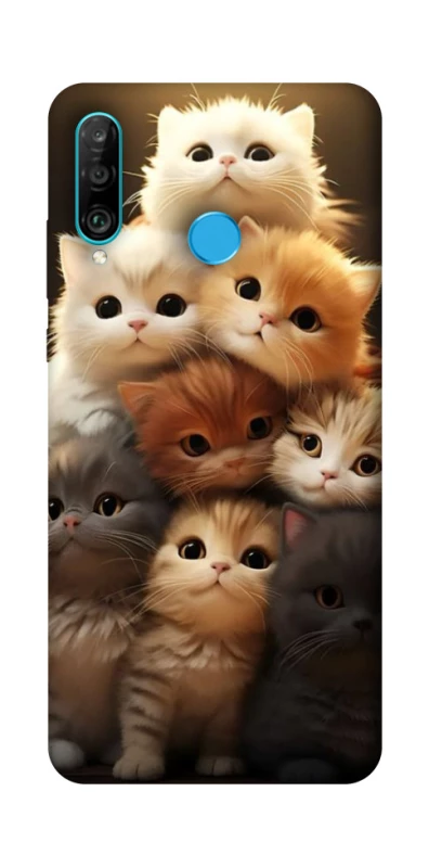 Чохол на Huawei P30 lite Чохол Kittie Love v2 фото 1 з 1