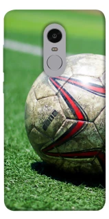 Чехол на Xiaomi Redmi Note 4X / Note 4 (Snapdragon) Мяч на газоне фото 1 из 1