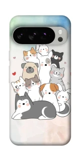 Чохол на Google Pixel 10 Pro Funny Pets ver.2 фото 1 з 1