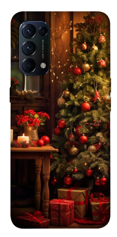 Чехол на Oppo Reno 5 4G Новогодний v47 фото 1 из 1