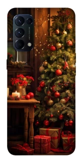 Чехол на Oppo Reno 5 4G Новогодний v47 фото 1 из 1