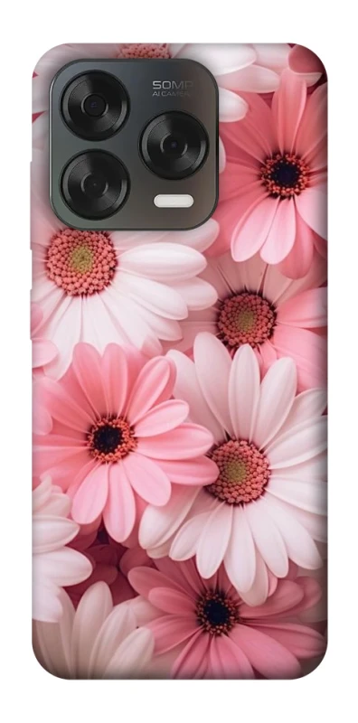 Чохол на ZTE Blade V70 Design Рожеві Квіти v2 фото 2 з 2