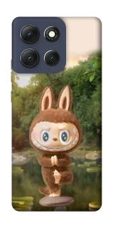 Чохол на Motorola Moto G86 Labubu Yoga фото 1 з 1