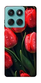 Чохол на Motorola Edge 60 Fusion Червоні тюльпани фото 1 Чохол на Motorola Edge 60 Fusion Червоні тюльпани фото 1 з 1