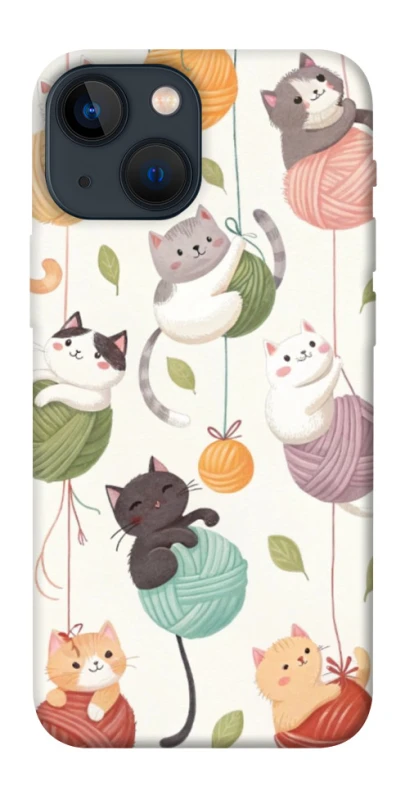Чехол на Apple iPhone 13 mini (5.4") Funny Kittens фото 1 из 1