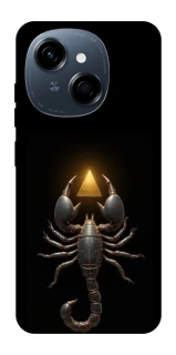 Чехол на TECNO Spark Go 1 Scorpio with Golden Triangle фото 1 из 1