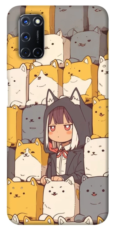 Чохол на Oppo A52 / A72 / A92 Like a cat фото 1 з 1