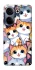 Чехол на TECNO Camon 20 Pro (CK7n) Cute Cat v2 фото 1 из 1