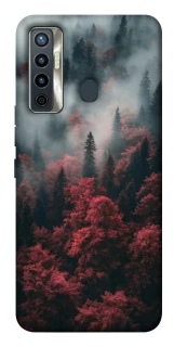 Чехол на TECNO Camon 17 Red Wood фото 1 из 1