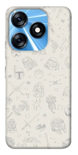 Чохол на TECNO Spark 10 Star Wars background ver.1 фото 1 з 1