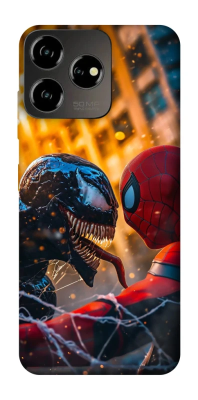 Чохол на ZTE Blade V50 Design 4G Venom vs Spiderman фото 1 з 1