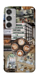 Чохол на Samsung Galaxy M35 Coffee collage ver.5 фото 1 з 1