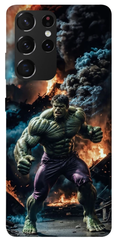 Чехол на Samsung Galaxy S21 Ultra Hulk v2 фото 1 из 1