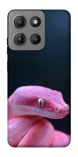 Чехол на Motorola Moto G15 Power Розовая Змея фото 1 из 1