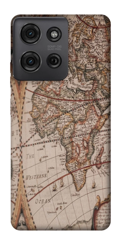 Чохол на Motorola Moto G75 Карта подорожей фото 1 з 1