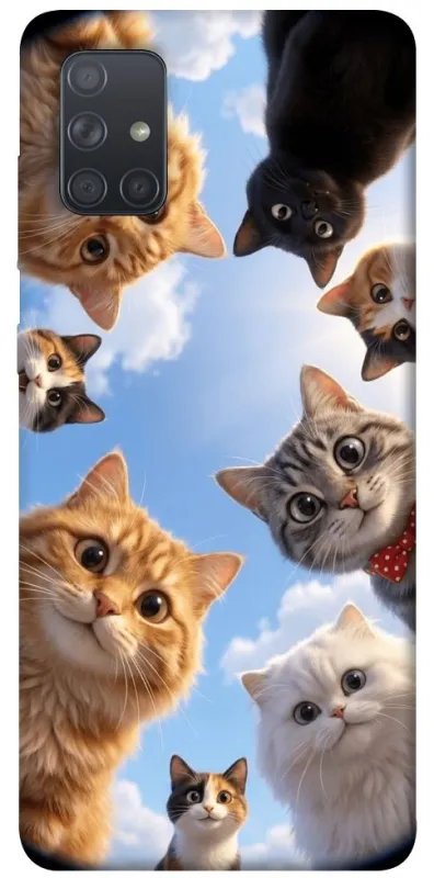 Чехол на Samsung Galaxy A71 Cats фото 1 из 1