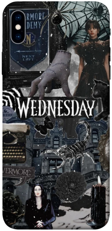 Чохол на Apple iPhone XS Max (6.5") Wednesday Collage ver.2 фото 1 з 1