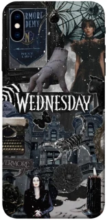 Чохол на Apple iPhone XS Max (6.5") Wednesday Collage ver.2 фото 1 з 1