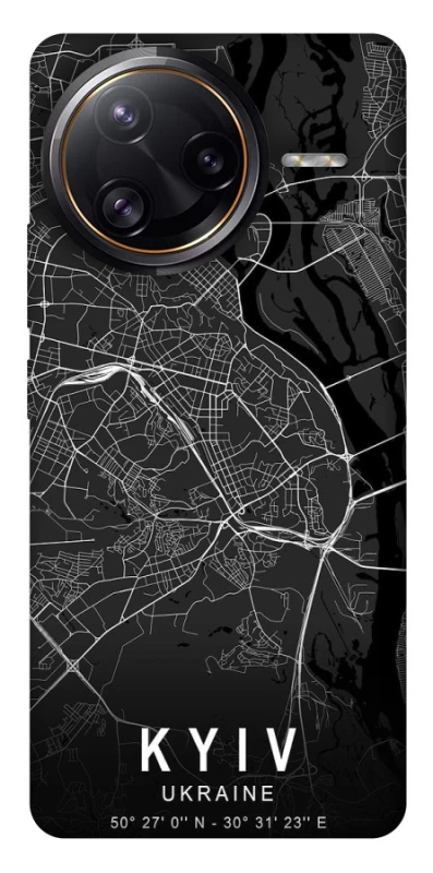 Чохол на Xiaomi Poco F7 Pro Kyiv map фото 1 з 1