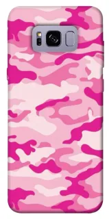 Чехол на Samsung G955 Galaxy S8 Plus camouflage pink фото 1 из 1