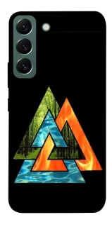Чехол на Samsung Galaxy S22 Валькнут v4 фото 1 из 1