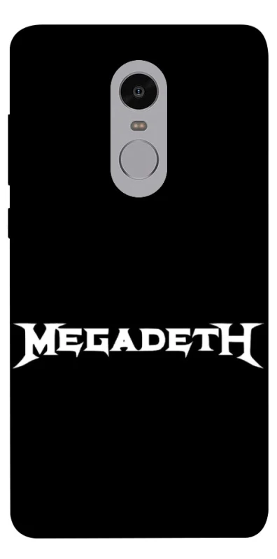 Чехол на Xiaomi Redmi Note 4X / Note 4 (Snapdragon) Megadeth logo фото 1 из 1