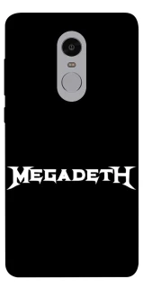 Чохол на Xiaomi Redmi Note 4X / Note 4 (Snapdragon) Megadeth logo фото 1 з 1