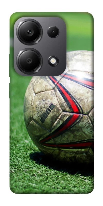 Чехол на Xiaomi Redmi Note 13 Pro 4G Мяч на газоне фото 1 из 1
