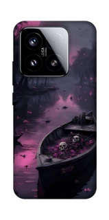 Чехол на Xiaomi 15 Boat and flamingo фото 1 из 1