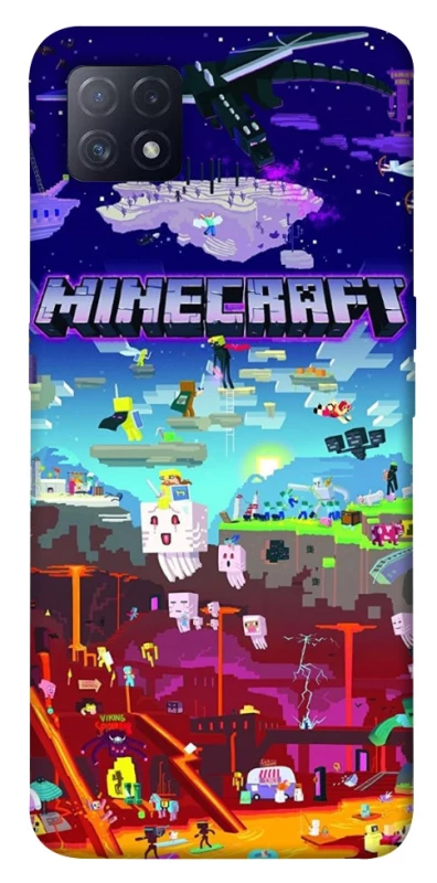 Чохол на Oppo A72 5G / A73 5G Minecraft world фото 1 з 1