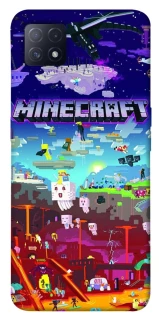 Чехол на Oppo A72 5G / A73 5G Minecraft world фото 1 из 1