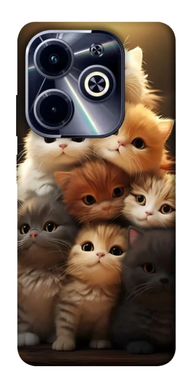 Чехол на Infinix Hot 40i Чехол Kittie Love v2 фото 1 из 1