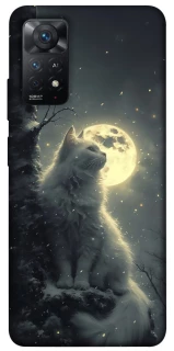 Чохол на Xiaomi Redmi Note 11 Pro 4G/5G Кіт під місяцем фото 1 з 1