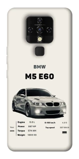 Чехол на TECNO Camon 16 SE BMW M5 E60 фото 1 из 1