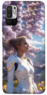 Чехол на Xiaomi Poco M3 Pro 4G / 5G Cyber space girl ver.1 фото 1 из 1