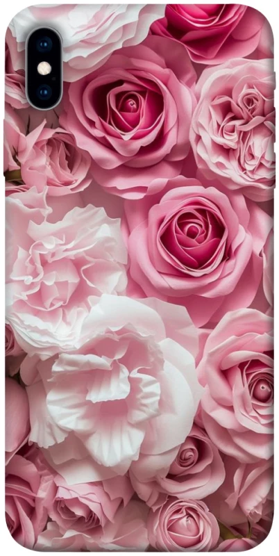 Чохол на Apple iPhone X (5.8") Рожеві Квіти фото 1 з 1