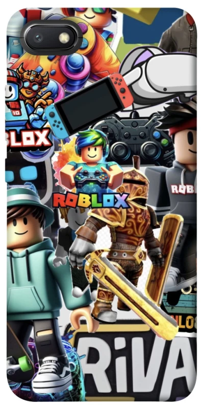 Чохол на Xiaomi Redmi 6A Roblox collage ver.1 фото 1 з 1