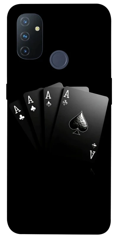 Чохол на OnePlus Nord N100 Black Cards фото 1 з 1